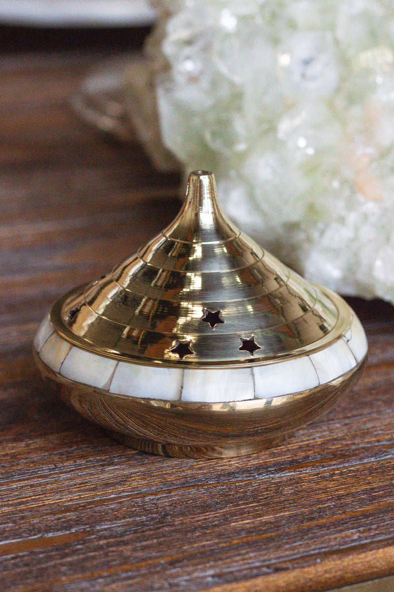 Sanctuary Incense Burner Selene Stone