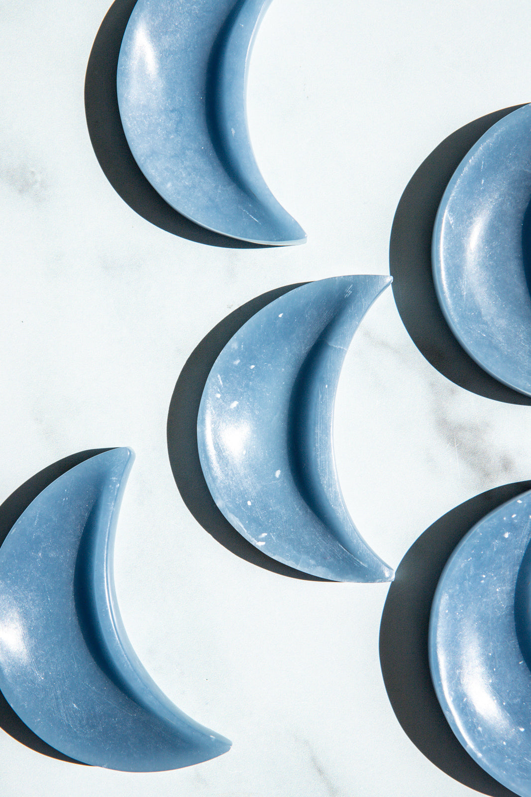 Angelite Moon Dish