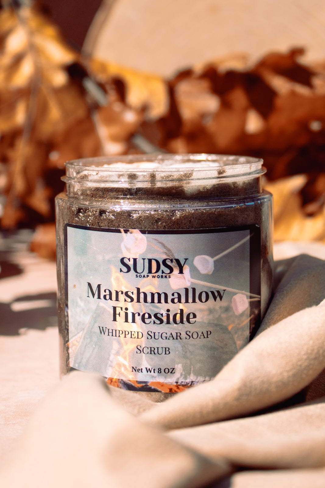Load image into Gallery viewer, Marshmallow Fireside Whipped Sugar Scrub
