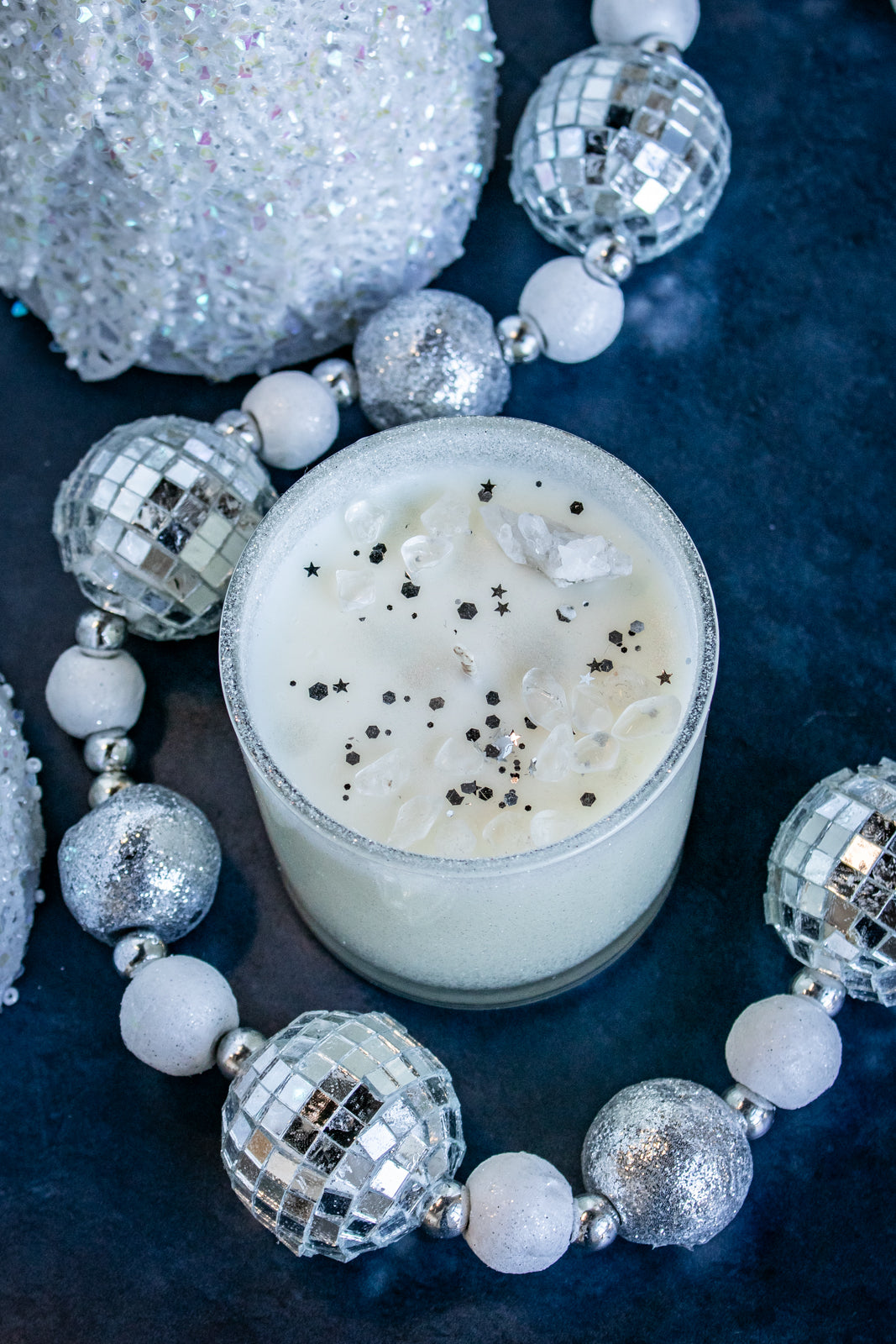 Moonlit Snow Holiday Candle