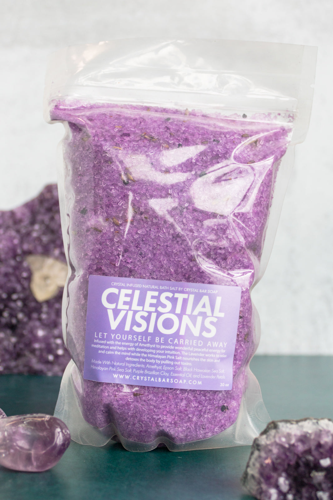 Load image into Gallery viewer, Celestial Vision Crystal Bath Salt
