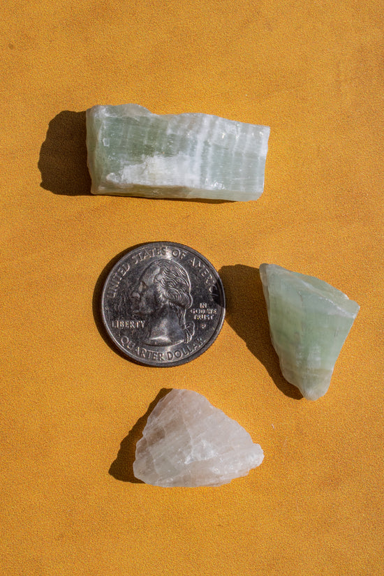 Load image into Gallery viewer, Green Calcite Small Raw Piece
