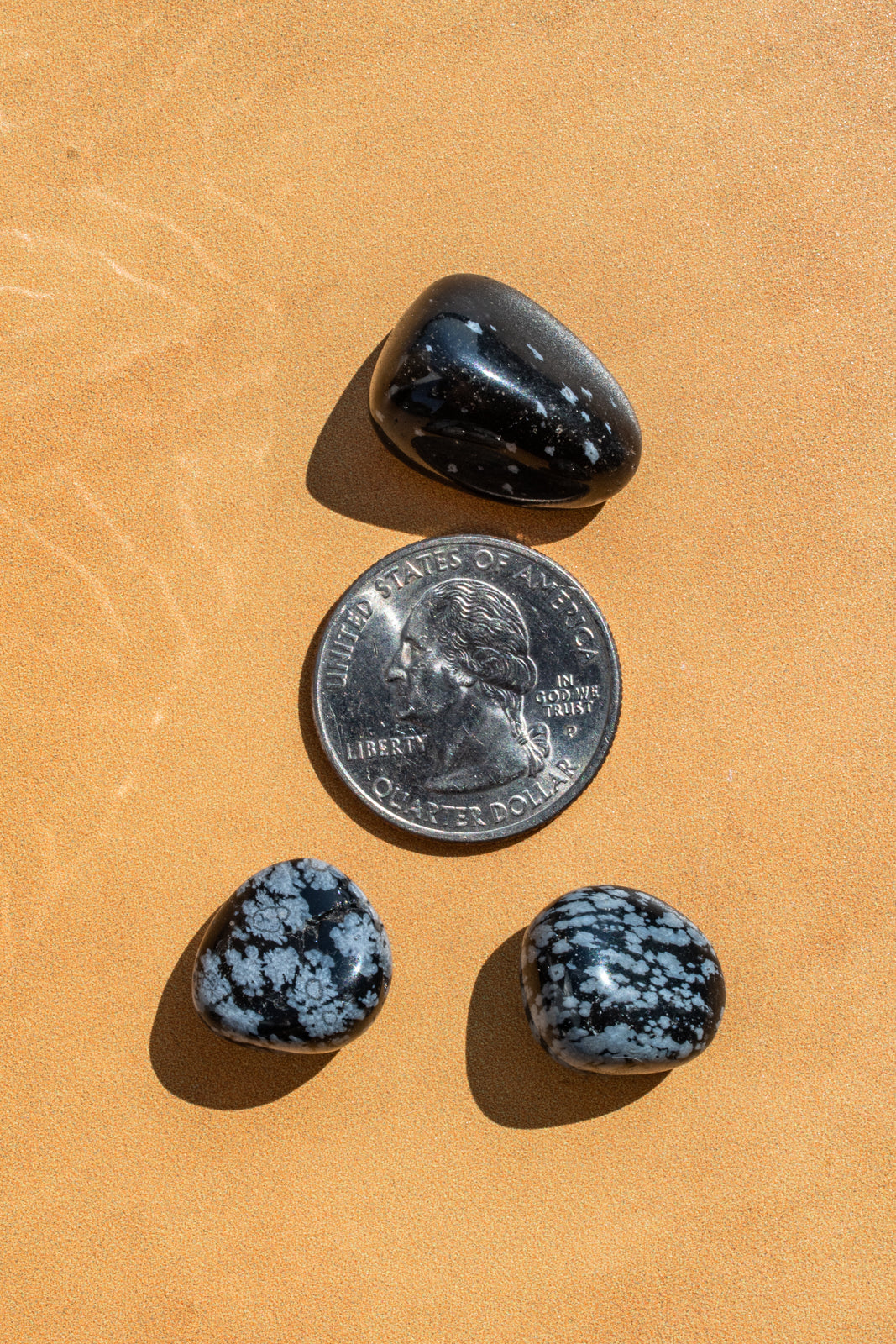 Load image into Gallery viewer, Snowflake Obsidian Tumbled Stone
