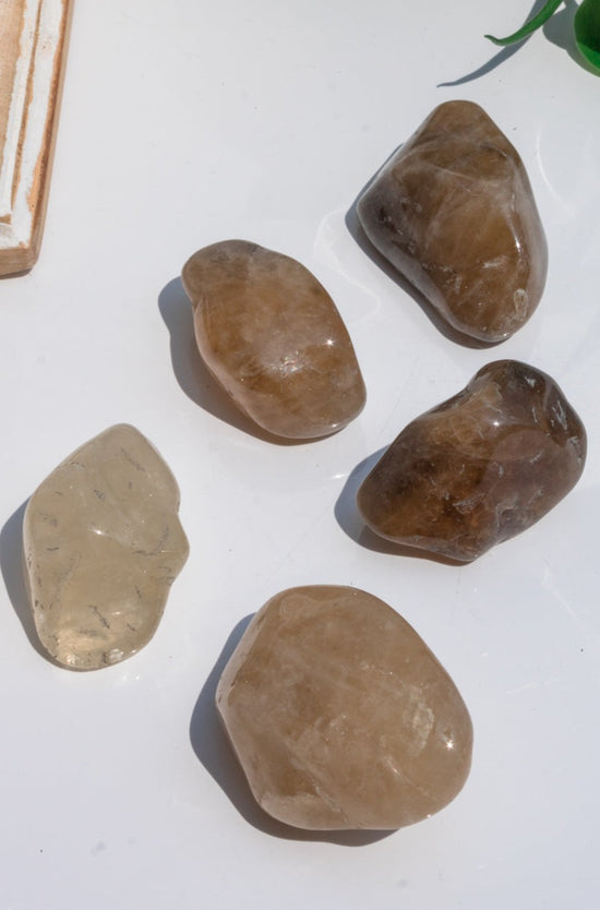 Load image into Gallery viewer, Natural Citrine Large Tumbled Stone
