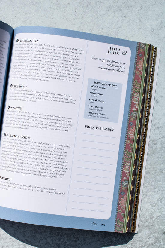The Karmic Birthday Book