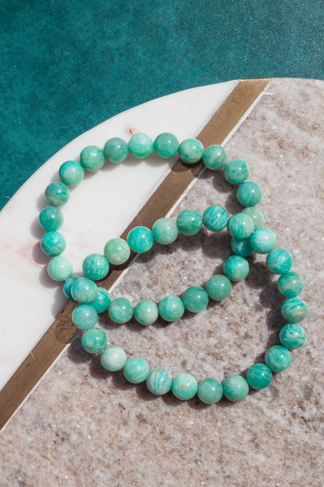 Amazonite Bracelet (charged with Earth Frequency) – Essential Vibes
