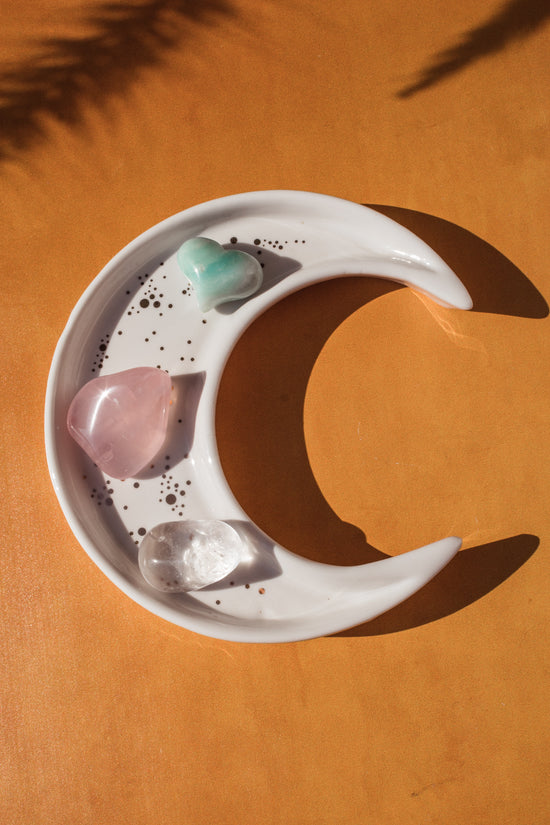 Load image into Gallery viewer, Ceramic Moon Dish
