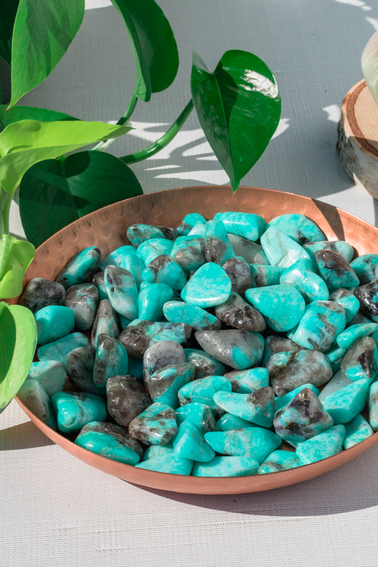 Load image into Gallery viewer, Amazonite Tumbled Stone
