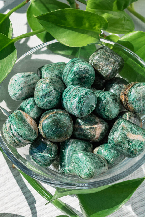 Emerald Quartz Tumbled Stone