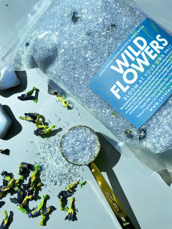 Load image into Gallery viewer, Wild Flowers Crystal Bath Salt
