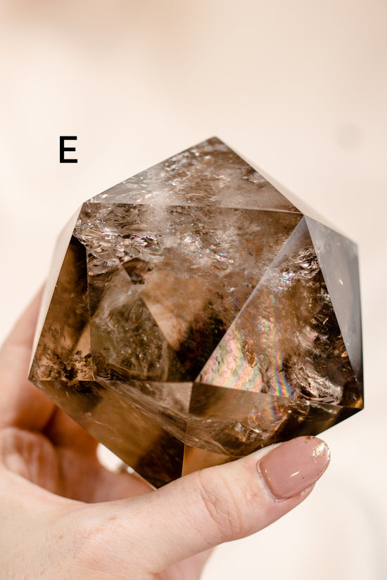Load image into Gallery viewer, Smoky Quartz Faceted Pieces
