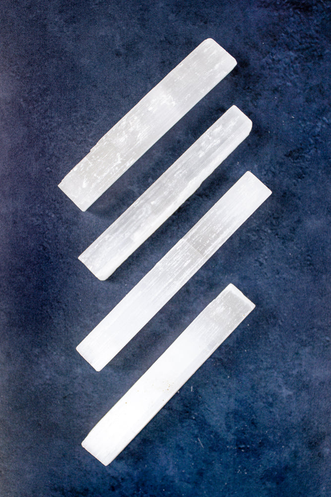 Satin Spar Selenite Small Stick