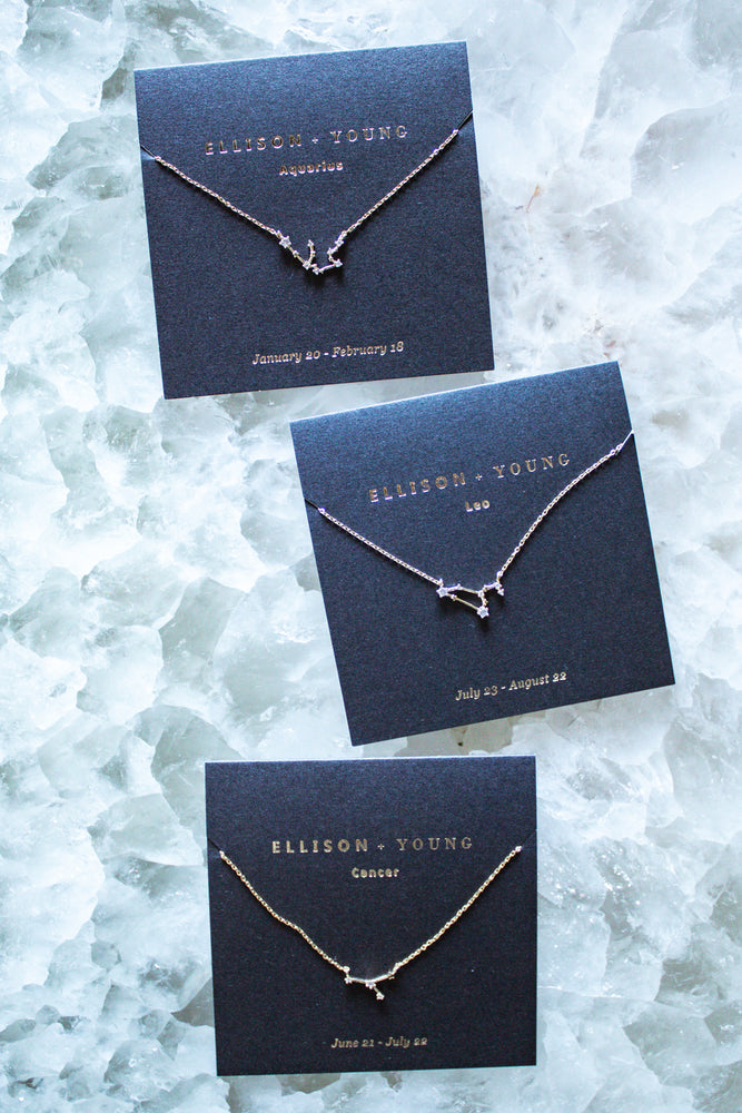 Zodiac Constellation Necklaces