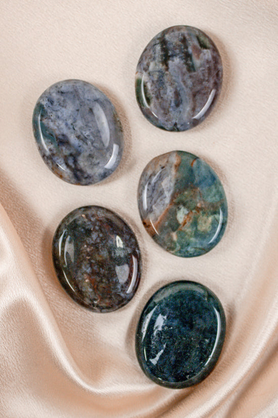 Load image into Gallery viewer, Ocean Jasper Worry Stone
