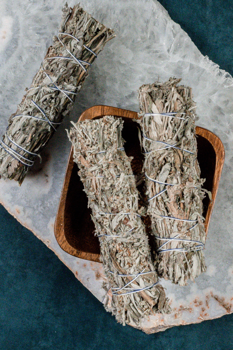 Mugwort Clearing Stick – Selene Stone