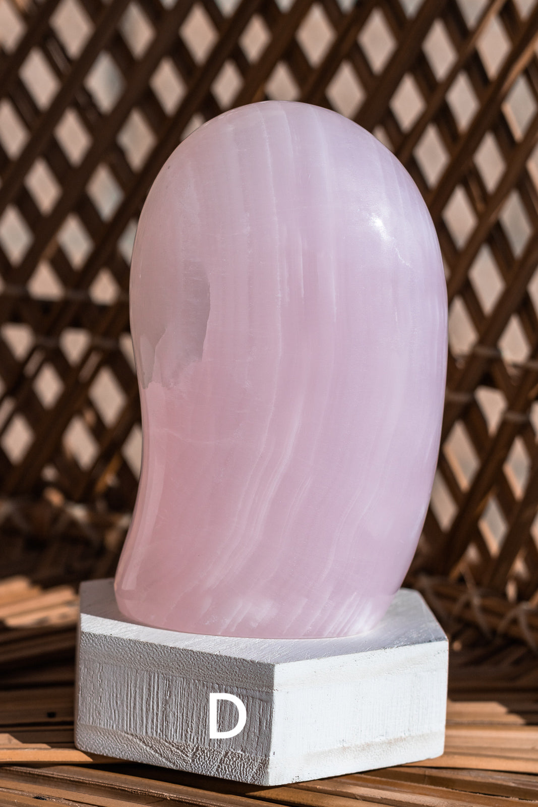 Pink Calcite Free Form