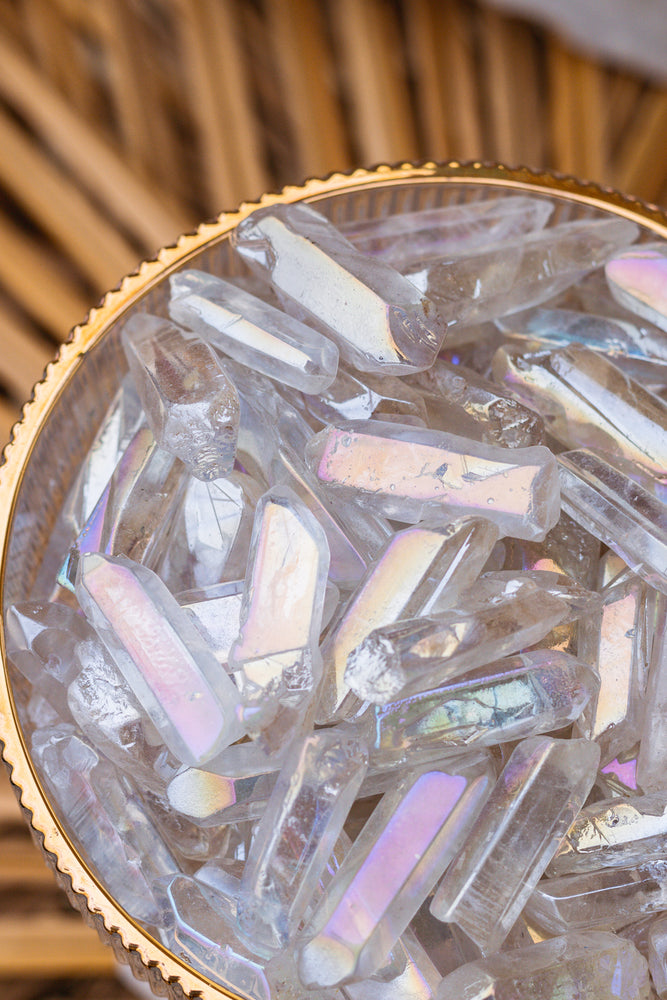 Angel Aura Quartz Rough Point