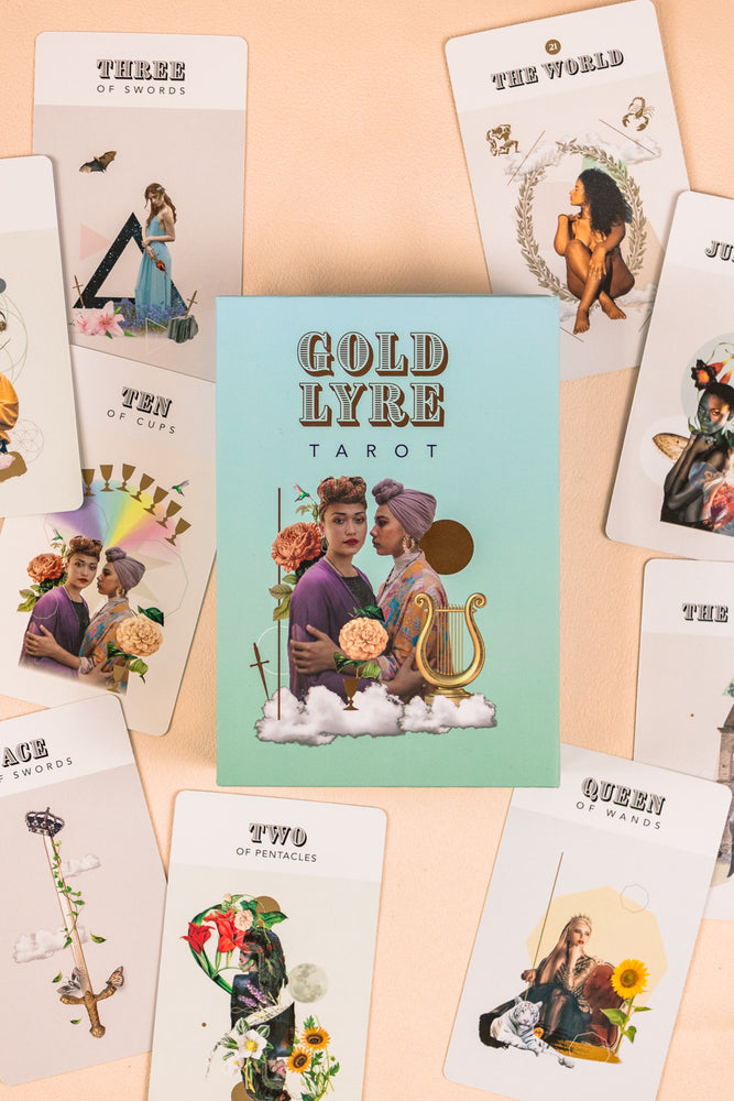 Gold Lyre Tarot