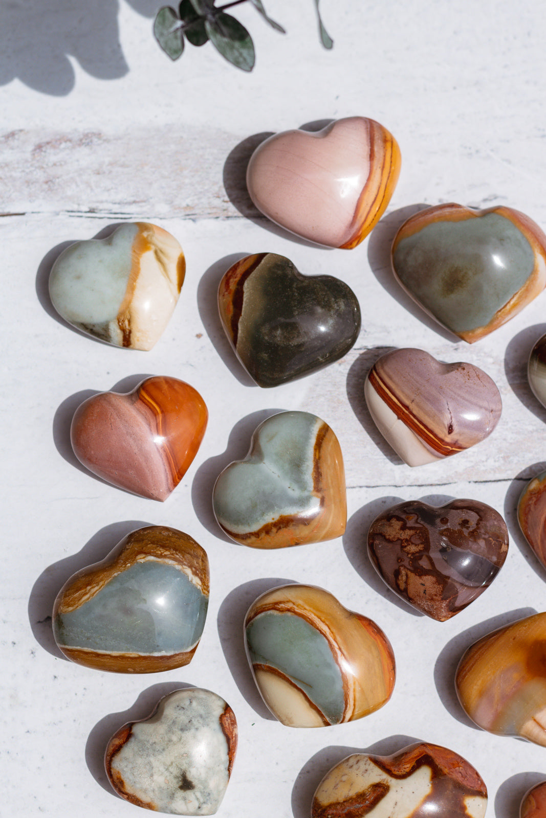 Polychrome Jasper Small Heart