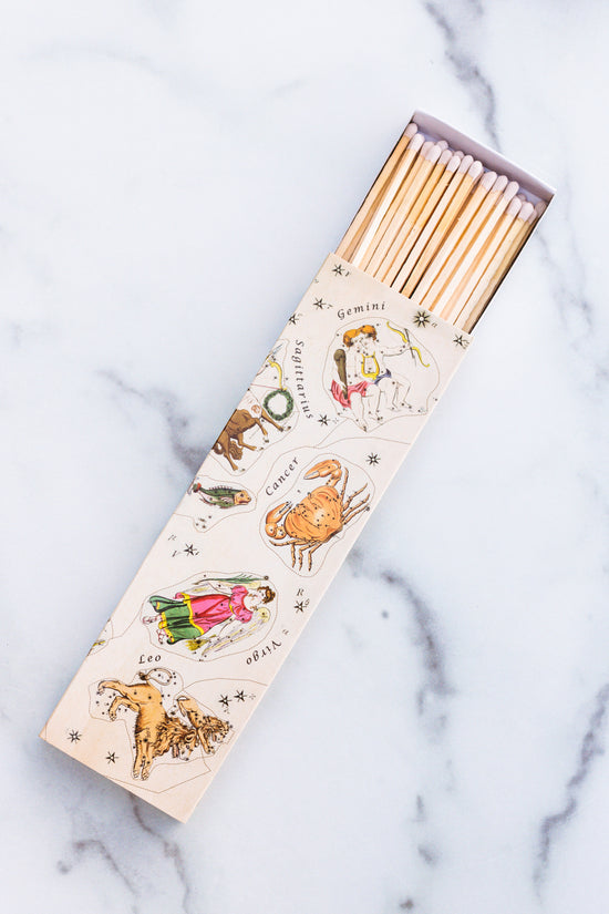 Vintage Zodiac 8" Match Sticks
