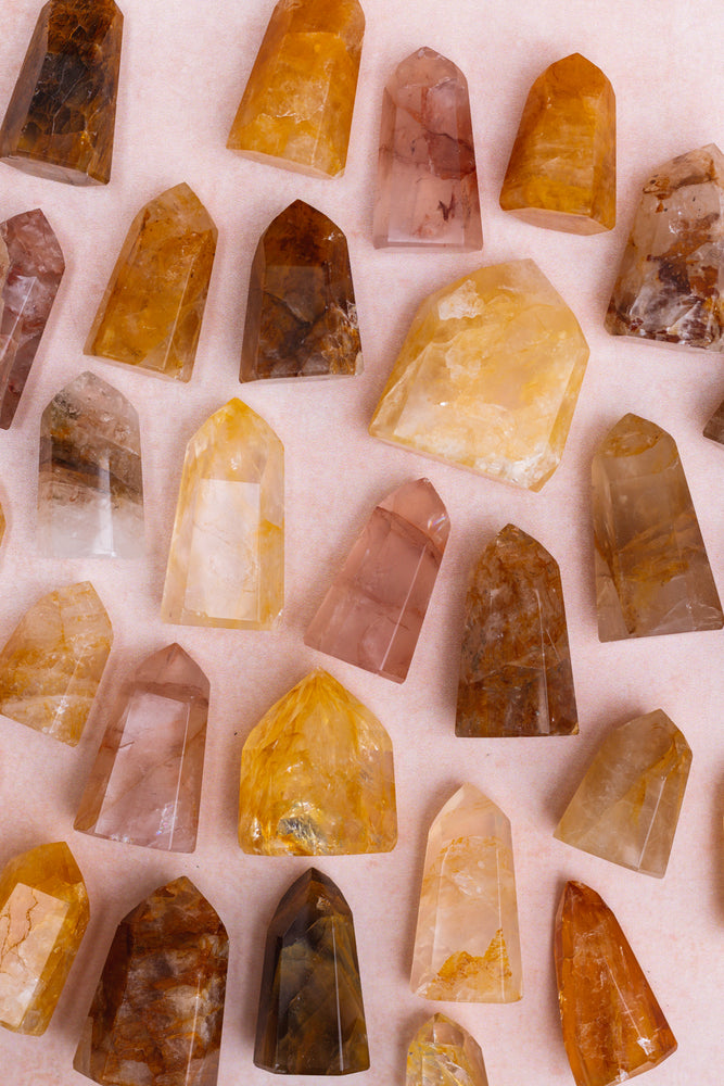 Hematoid Quartz Point