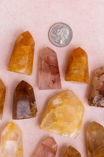 Hematoid Quartz Point