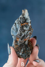 Blue Baryte Cluster
