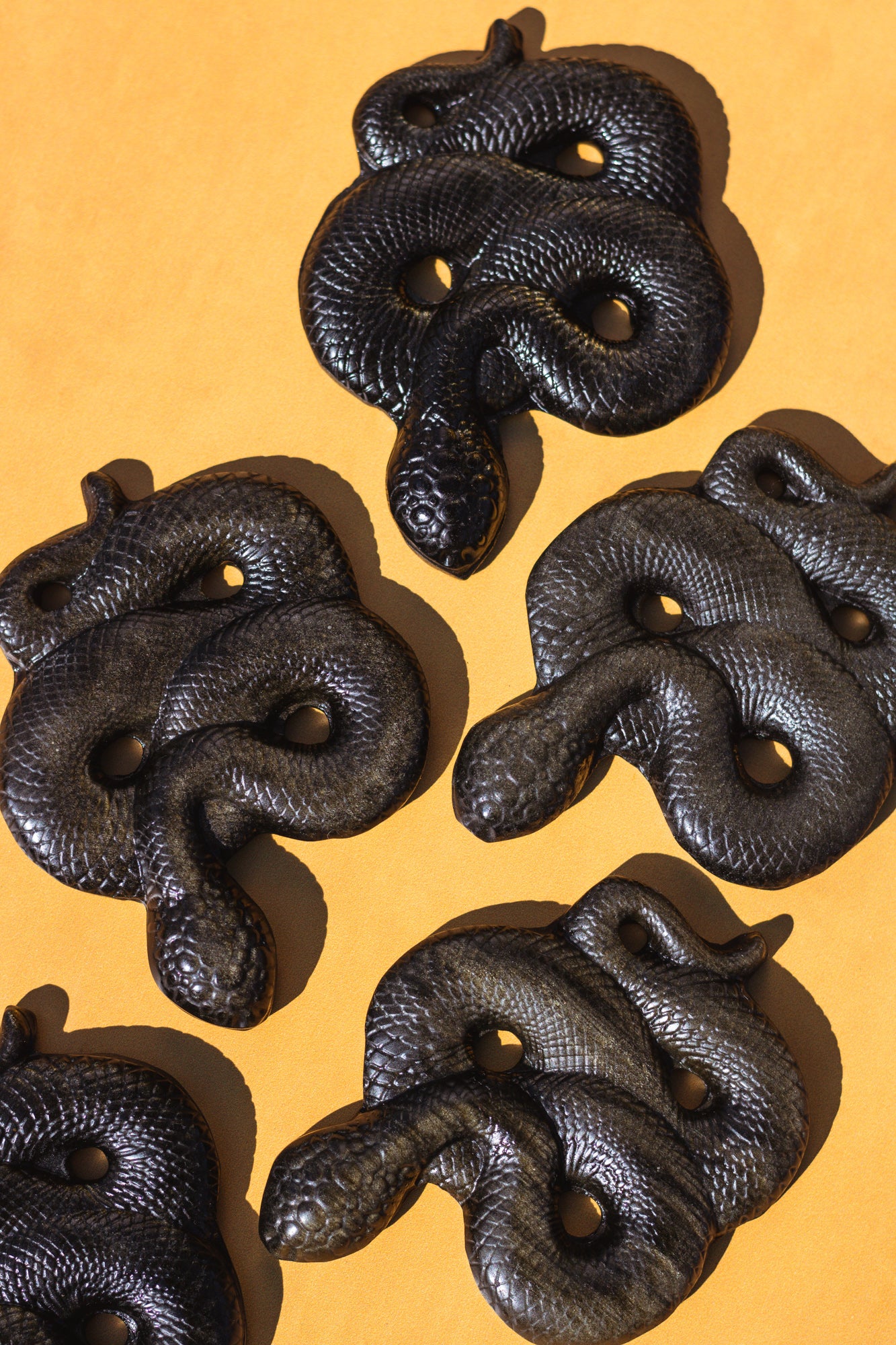 Goldsheen Obsidian Serpent