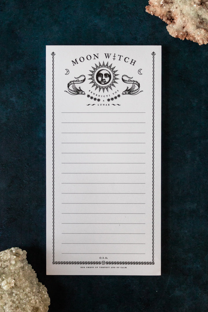 Moon Witch Notepad