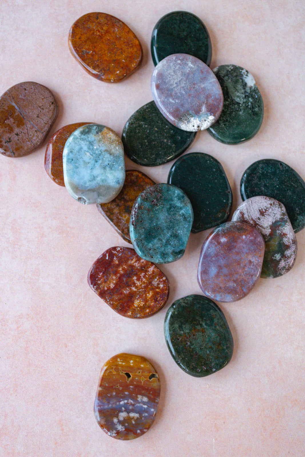 Load image into Gallery viewer, Ocean Jasper Smooth Stone
