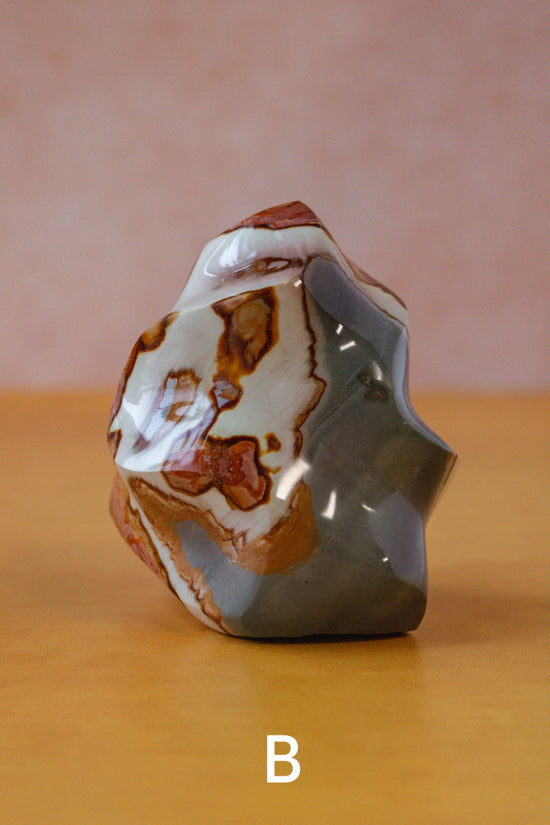 Load image into Gallery viewer, Polychrome Jasper Flame
