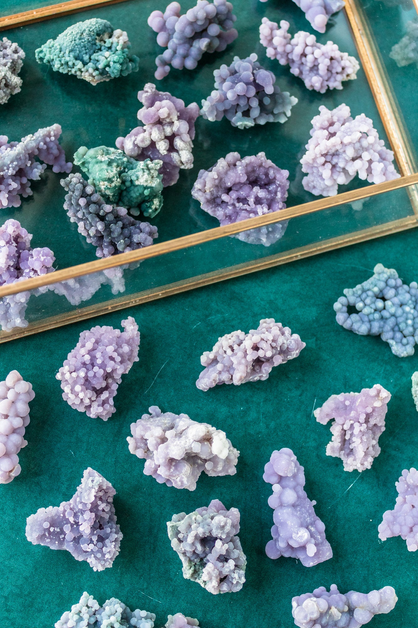 Grape Agate Cluster