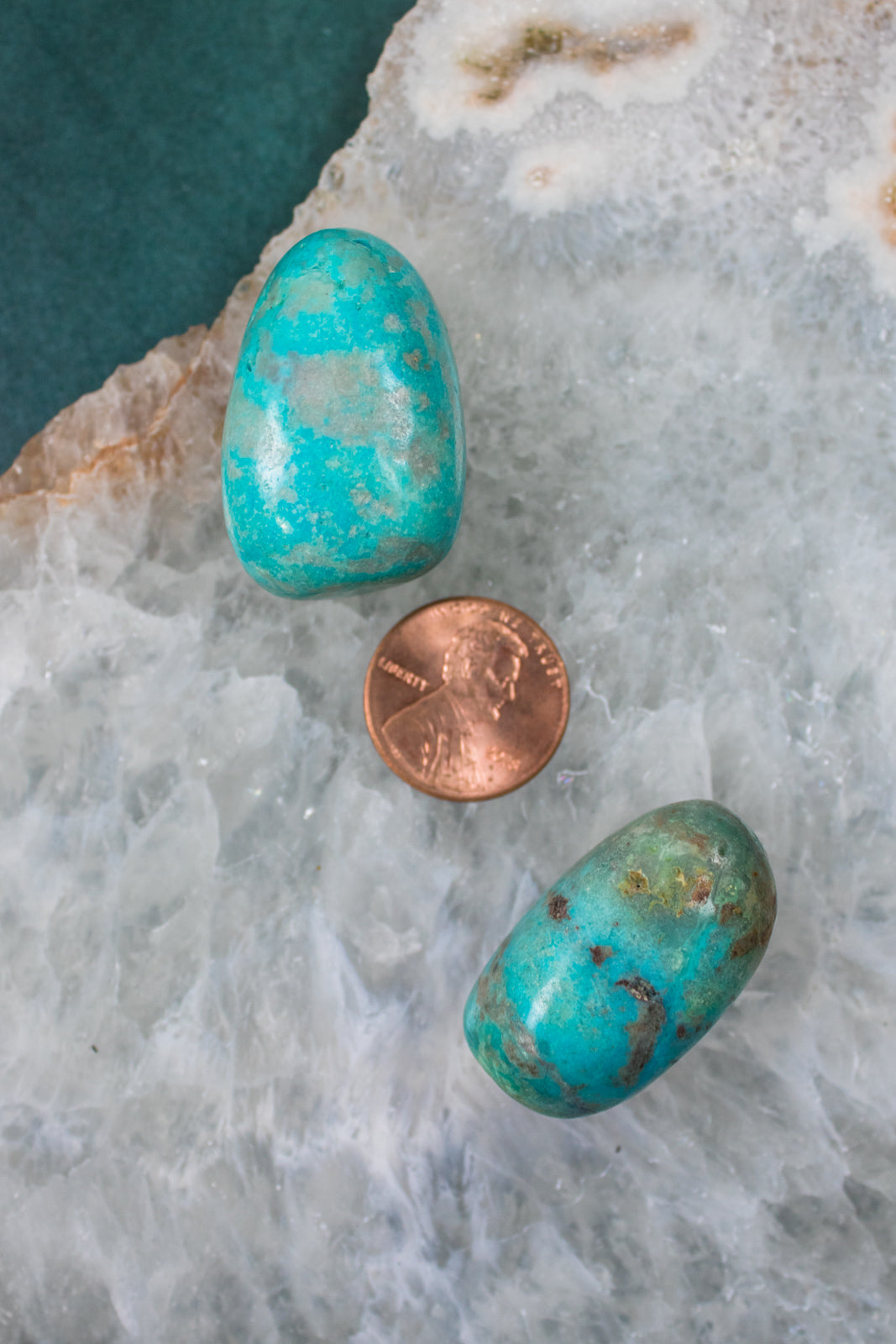 Turquoise Tumbled Stone