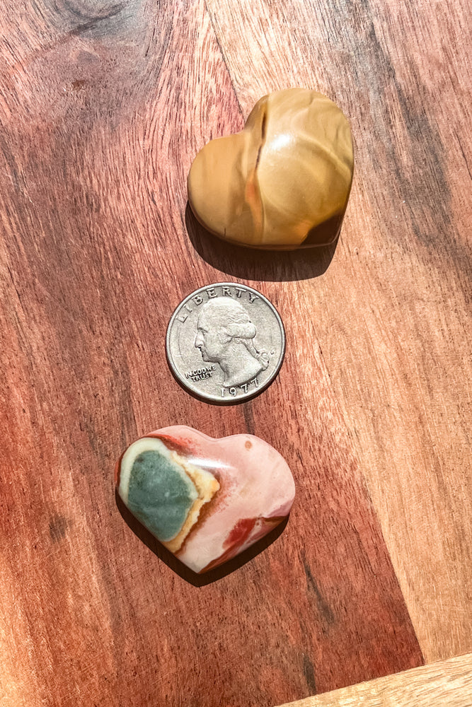 Polychrome Jasper Small Heart