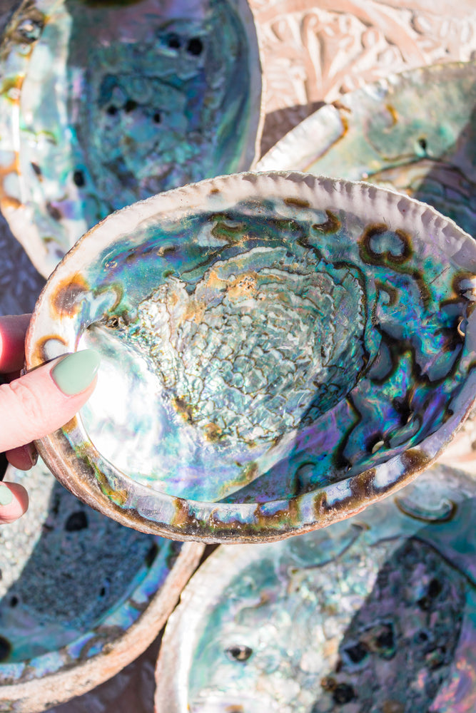 Abalone Large Offering Bowl