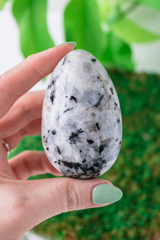 Rainbow Moonstone Egg