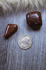 Hessonite Garnet Tumbled Stone