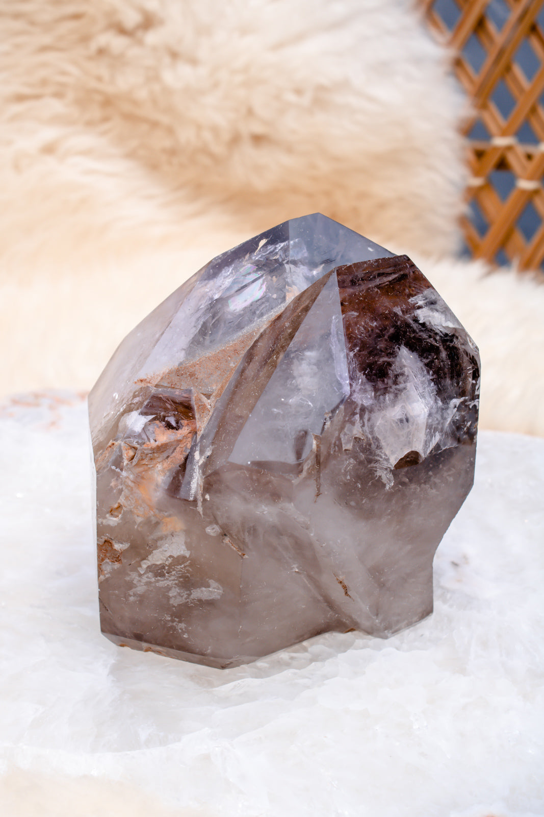 "Arwen" Smoky Amethyst Elestial