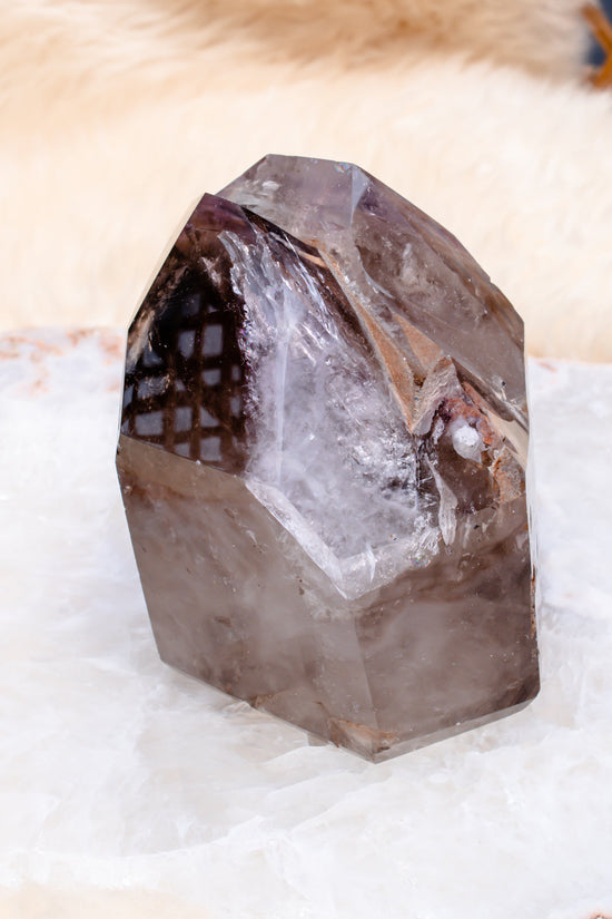 "Arwen" Smoky Amethyst Elestial