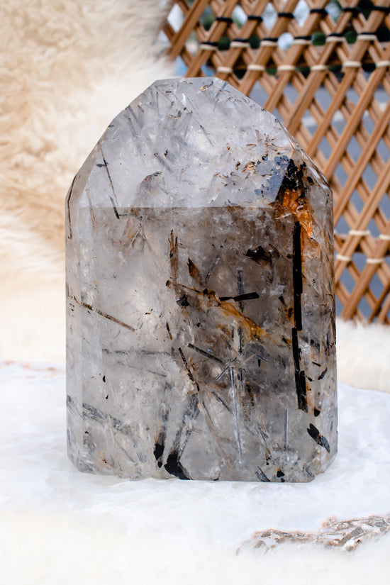 "Daenerys" Tourmalinated Quartz Specimen