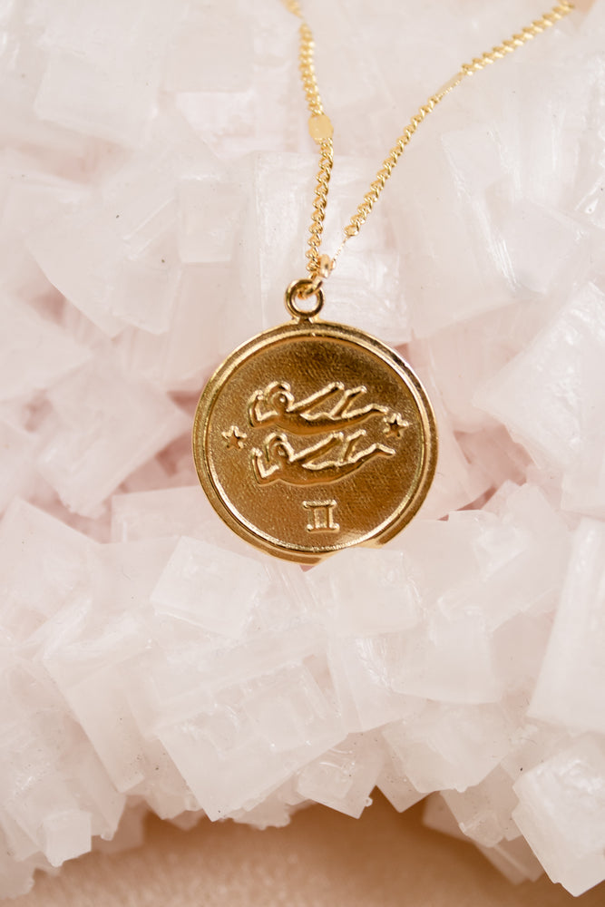 Zodiac Medallion Necklace