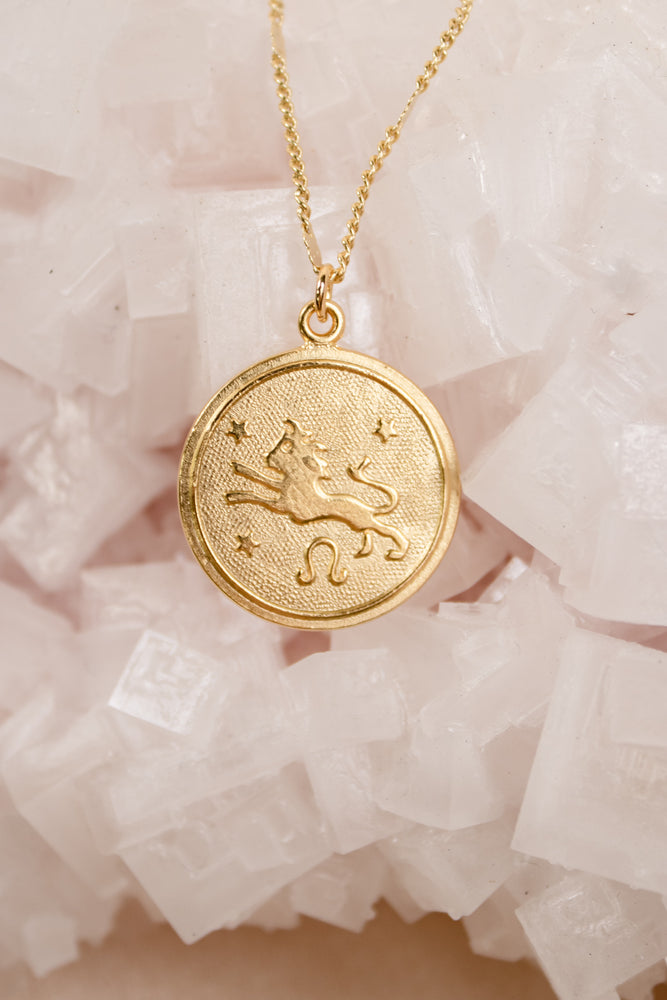 Zodiac Medallion Necklace