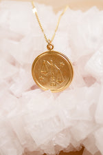 Zodiac Medallion Necklace