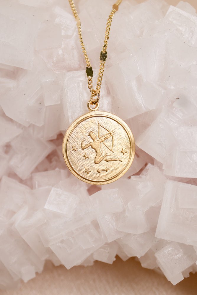 Zodiac Medallion Necklace