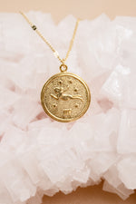 Zodiac Medallion Necklace