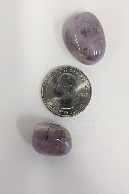Dogtooth Amethyst Tumbled Stone